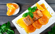 Cá hồi đông lạnh chế biến món cá hồi sốt cam có ngon hay không